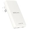 UltraSlim 70W GaN II Dual USB-C PD Wall Charger - Compact Flat Plug Adapter with Foldable Design, Intelligent Power Allocation & Fast Charging for Laptops & Phones - White
