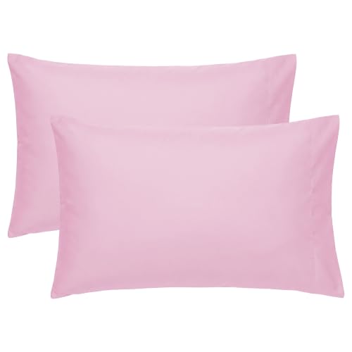 EXQ Home Toddler Pillowcases 13x18, Set of 2 (Pink)