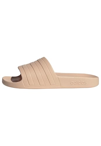 adidas Damen Adilette Aqua Slides, Powder Coral/Powder Coral/Powder Coral, 43 EU