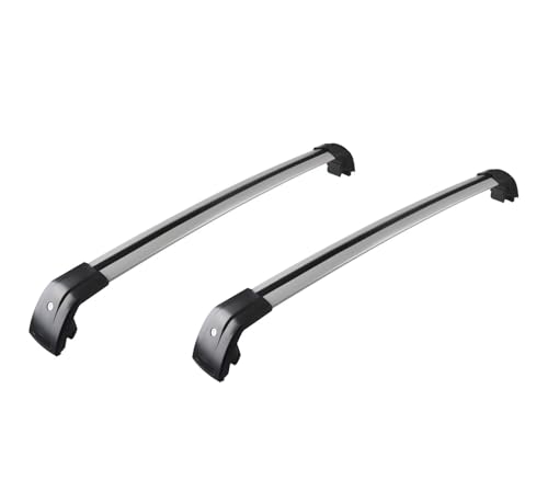Barres de toit Volvo XC60 2013-2018 transversales en aluminium pour portage coffre