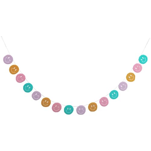 "Bright Beginnings Fun Smiles Fabric Garland, 72 inches"