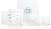 Like-New Ring Alarm 8-Piece Kit (2nd Gen) – Refurbished Home Security System With Base, Keypad, Sensors – Works With Alexa
