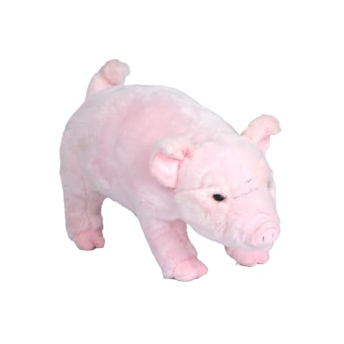 Cochon en peluche rose moelleux pour de tendres rituels du coucher