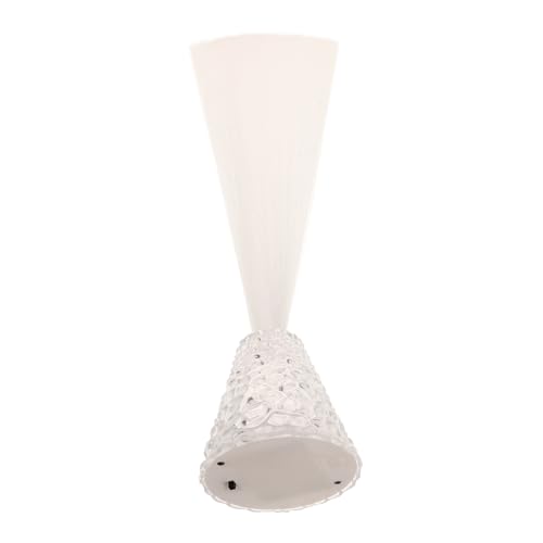ETHZZLE Color Changing Fiber Optic Lamp Sensory Desktop Mood Light with Fountain Effect for Bedroom Parties and Home Decor Battery Powered Ambient Lighting