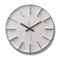 レムノス　掛け時計　エッジクロック　ホワイト　モダン　インテリア　lemnos Edge Clock エッジ クロック - DESIGN OBJECTS - レムノス