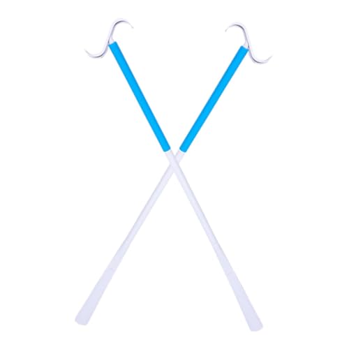 VANZACK 2pcs Shoe Putting Aid Elderly Sock Helper Disabled Dressing Aid Stick Long Dressing Sticks Abs