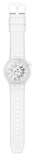 Swatch Whiteinjelly Unisex Watch (Model: So27E106) #TOP1