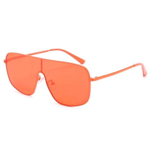 Lunettes de soleil femmes carrées anti-éblouissement en métal léger