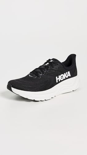 Hoka Men's Arahi 8 Sneaker, Black/White, 11.5