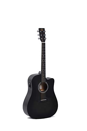 Sigma Guitars DMCE-BKB+ · Guitare acoustique - Les Beatles, Paul McCartney, John Lennon, RIngo Starr, George Harrison Sigma Guitars DMCE-BKB+ · Guitare acoustique