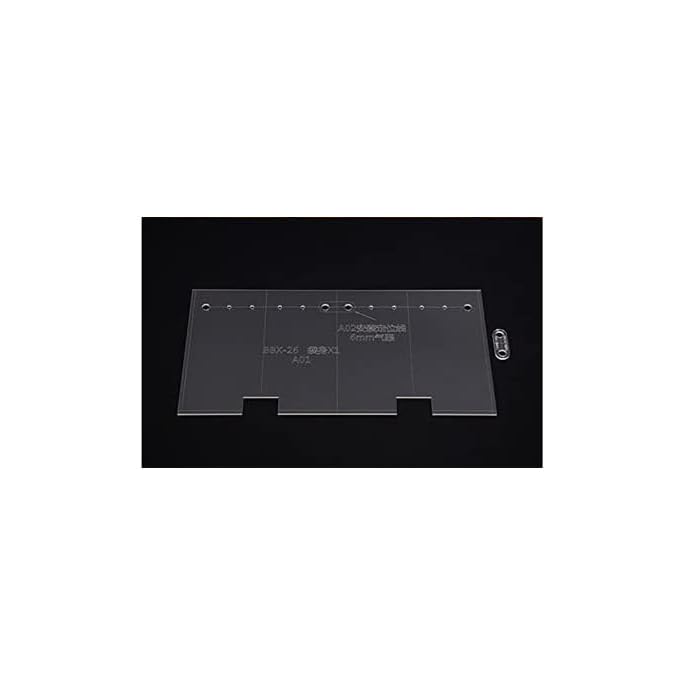 BAENRCY Coin Purse Acrylic Template Handbag Leather Pattern Acrylic Leather Pattern Leather Templates for Wallet