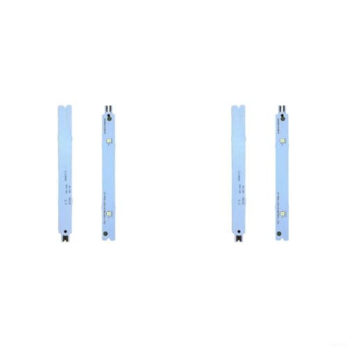 TONIXY Barra de luz LED para refrigerador para Siemens y para modelos Bosch, tira de iluminación LED para refrigerador de 6 V BSH8001029849 (4 piezas)