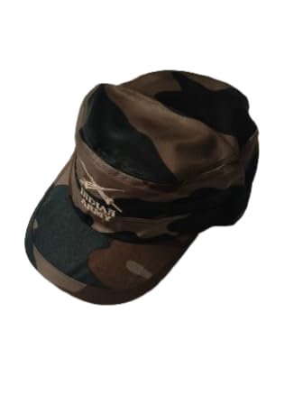 Indian Military Commando Cap Sports Cap Unisex Boy Girls Army Print Multicolor Baseball Summer Sports Cap-image-0