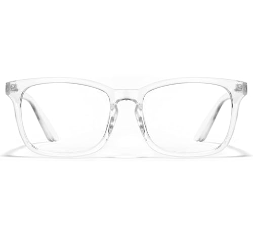Image of IFLASH | Zero Power Blue Cut Computer Glasses | Gaming Glasses | Anti Glare, Lightweight & Blocks Harmful Rays | UV Protection Specs | Men & Women | Medium