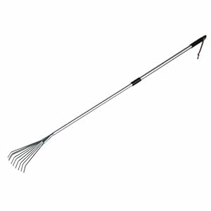 Siena Garden 336342 Teleskop-Kleinfeger Rechen