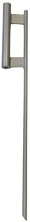Flags Importer Best Flag Spike Ground Stake for Swooper Super Feather Flutter Banner Pole, 20 inch, Grey