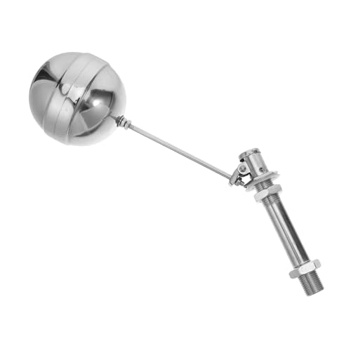 GALPADA Automatic Water Float Valve with Rust and Corrosion Resistant Feature Stainless Steel 1/2 Inch for Water Tanks and Ponds Suitable for Household and Industrial Use