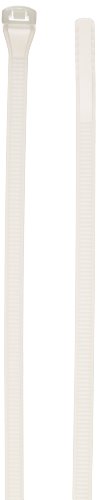Panduit CBR3S-M Contour-Ty Cable Tie, Nylon 6.6, Standard Cross Section, Plenum-Rated, Curved Tip, 50lbs Min Tensile Strength, 3