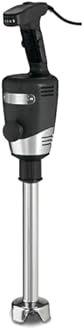 Waring Commerical WSB50 Big Stix Heavy Duty Immersion Blender, 12" Removable Shaft, 1 HP/700 Watt Variable Speed Motor, 120V, 5-15 Phase Plug,Black/Silver