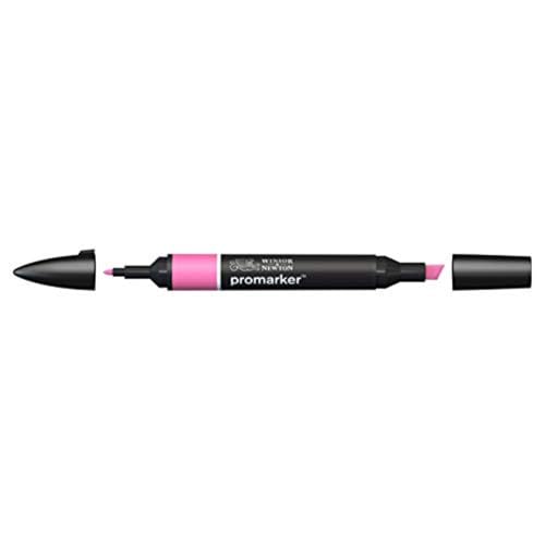 Image of Winsor & Newton Promarker, Alcohol Based Markers, Cerise (M647), Double Tipped Drawing Marker Set for Artists, Graphic Designers, Illustrators - Chisel & Fine Twin Tip, Streak Free Coverage
