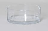 INNA-Glas Glasschale Corie, Zylinder - rund, klar, 8cm, Ø 19cm - Dekoschale