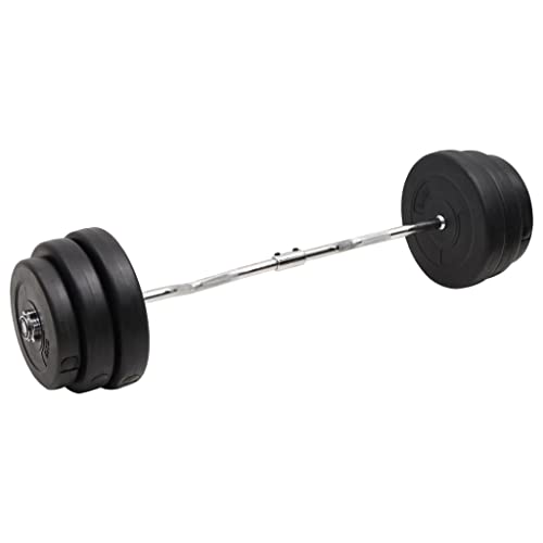 Juego de mancuernas largas y de mancuernas de fitness Kit de mancuernas de entrenamiento con pesas onduladas con placas 90 kg