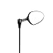 Ejoyous Helmet Mirror, Rear View Mirror Adjustable Helmet Mounted Safety Rearview Mirror Cycling Accessories for Mountain Road