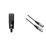 オーディオテクニカ AT4050コンデンサーマイクロホン & BX3/3.0 BK キャノン マイクケーブル XLR
