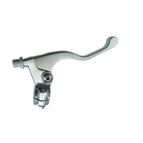 Palanca de freno corta plata para motos Honda CRF50F y Kawasaki KLX110