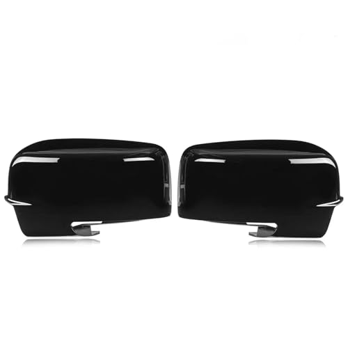 Couvre rétroviseur pour Ram 1500 à 5500 de 2013 à 2018 paire de coques noires de remplacement OEM