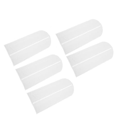 5pcs Clothes Bag Storage Garment Bag Cover Peva Material Duffle for Travel Clothing Organizer
