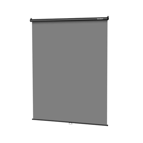Pantalla Retráctil Gris RAUBAY 59.8" x 86.6" para Fotografía