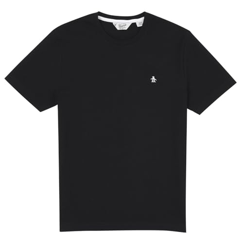 ORIGINAL PENGUIN Men's Cont Pin Point Embro PIN Point Embroidered Logo TEE