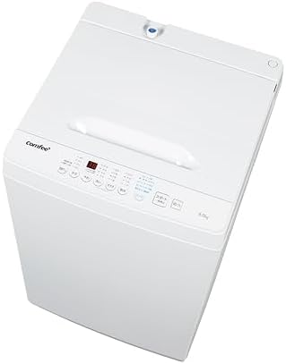 （05:30時点） COMFEE' 洗濯機 4.5kg 一人暮らし 1-2人用 全自動洗濯機 ステンレス槽 風乾燥 予約機能 部屋干し ガラスドア コンパクト 家電 節水 静音設計 省スペース 槽洗浄 透明ドア ホワイト CA-451(W)