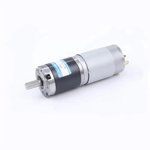YPEZASDLW Motorreductor planetario de CC 15 W, 12 V, 24, 36 mm diámetro, 6 y 8, 36GP-555(8mm Only Motor,12V 22rpm)