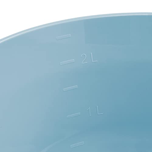 keeeper Universal-Schüssel mit Ausguss, Rund, 2,5 l, Ø 24 cm, Björk, Nordic Blue – Ansicht 4