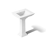 Kohler 2337-8-NY Memoirs® Stately 22-3/4' rectangular drop-in bathroom sink, Dune