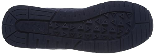 Image of Gola Men's Daytona Trainers, Navy Ash Moody Orange, 7 US