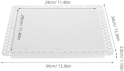 Genel Beyaz Plastik Alçıpan Tavan ve Duvar Erişim Paneli Dayanıklı Plastik Kapak Elektrik ve Sıhhi Tesisat için Ev ve Ofis Kullanımı - Görsel 2