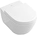 Produktbild Villeroy & Boch Wand WC Tiefspüler SUBWAY 2.0 56001001 37x56cm Abgang waagerecht weiß alpin