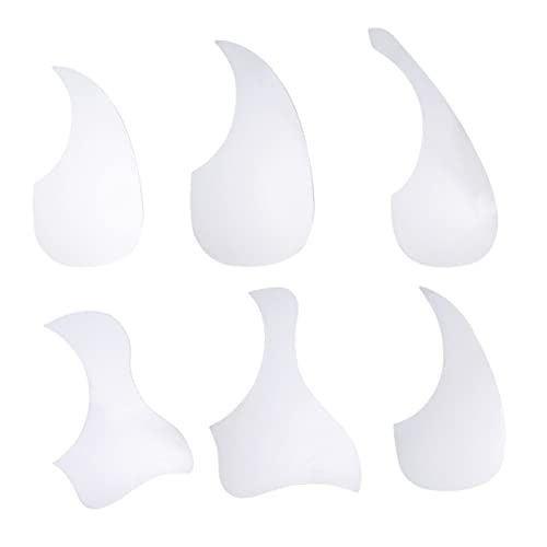 HANABASS Transparent Guitar Pickguard Scratch Durable Acoustic Guitar Accessory for Fingertip Sweeping Design for Guitar Lovers
