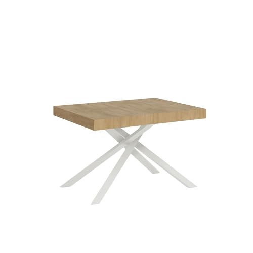 CasaArredoStudio Karida Mesa Extensible 130 (234) x 90 cm, marrón, Allungabile