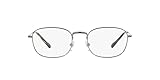 Vogue Eyewear Mens VO4275 Oval Prescription Eyewear Frames, Gunmetal/Demo Lens, 54 mm