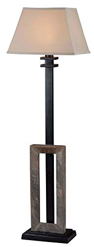 Kenroy Home 30516SL Egress Floor Lamps, Medium, Natural Slate