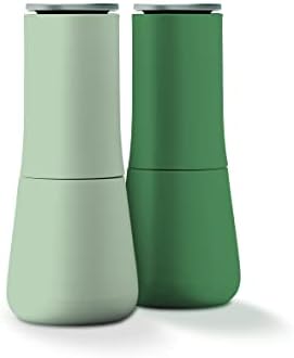 Joseph Joseph Milltop Set-Editions (Sage) Salt & Pepper Mill, 00-0, Green