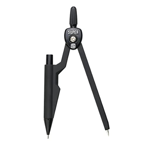 Amazon | ソニック コンパス 0.5mm芯用 黒 ノック-503-BK | コンパス