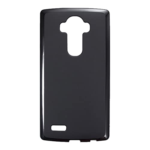 Shantime Soft Case Compatible with LG G4, Slim Shockproof Bumper Protective Back Cover, Anti-Scratch Flexible Shell, Grip-Friendly(Black)