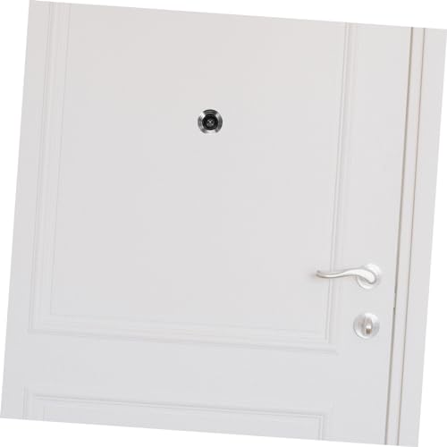 Visor de mirilla para puerta Smart Home, cubierta de privacidad, metálico resistente miniatura 7