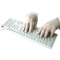 Teclado Sanitario Silicone Rigid Medical - Castellano
