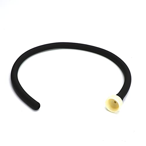 20 Inches Silicone Nozzle Enema Attachment Reusable Douche Black Hose Nozzle #TOP4